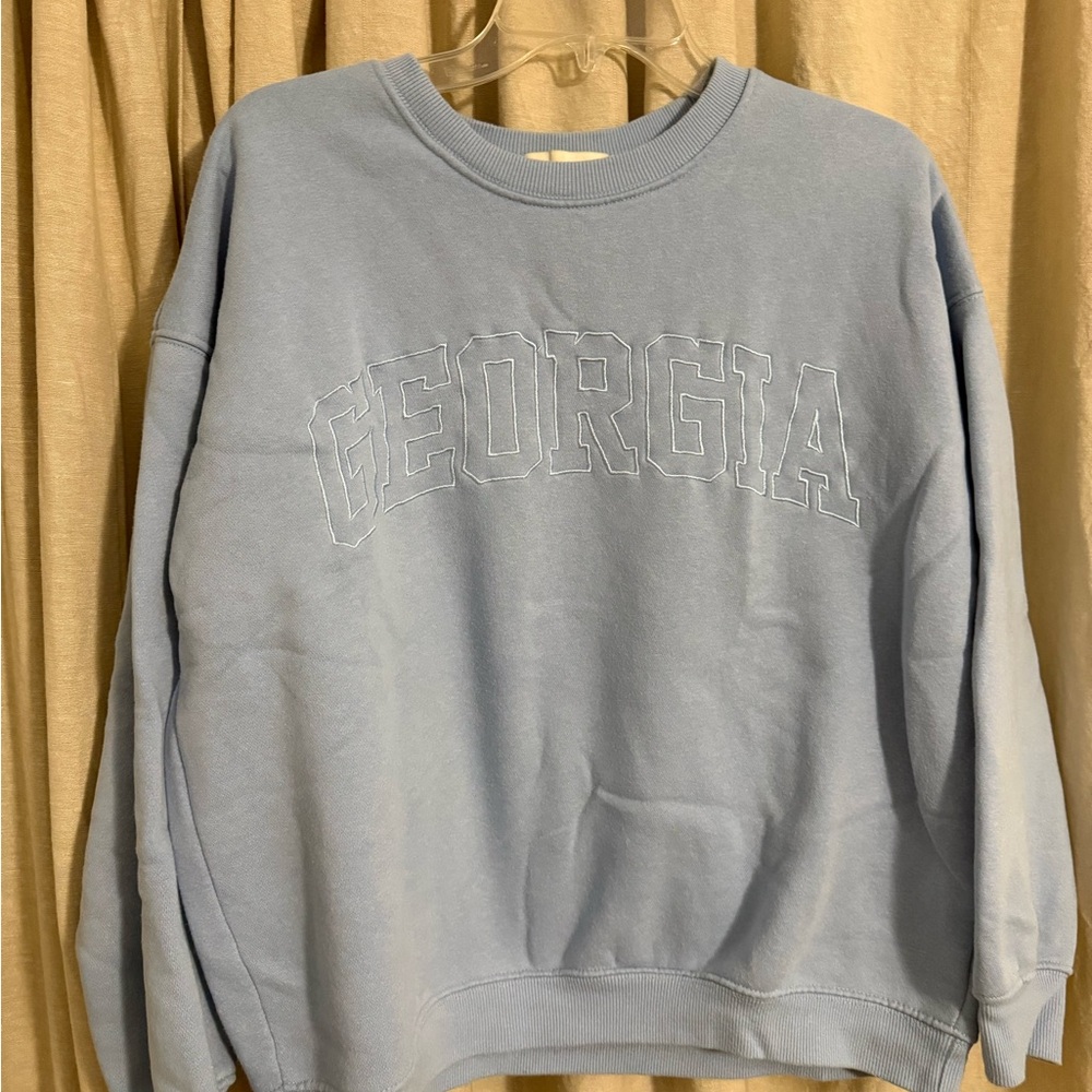 State of Mind Light Blue GEORGIA Crewneck sweatshirt